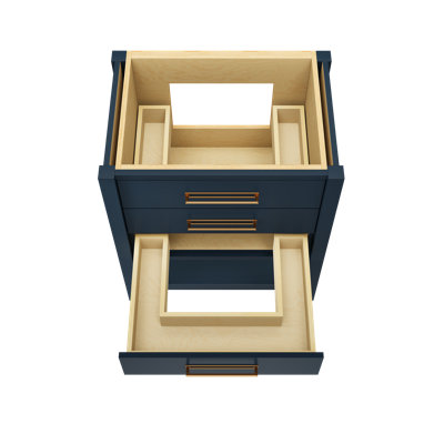 Kiawah Three-Drawer Single Bath Vanity