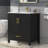 Korde Freestanding Single Bathroom Vanity With Solid Surface Composite Top-58287914-58293945