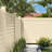 Louvred 5 in. W x 5 in. L x 102 in H Left End/Gate Post-73533110