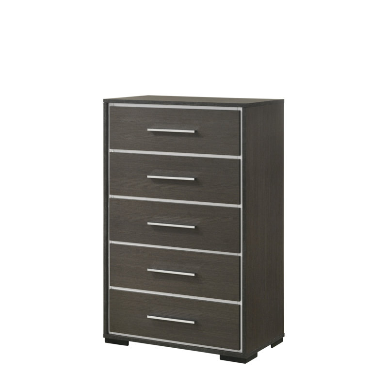 Commode contemporaine à 5 tiroirs 1Pc