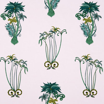 Animalia Jungle Palms Fabric