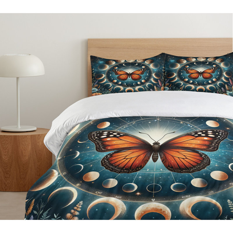 Aesthetic Duvet Cover, Queen Duvet Cover + 2 Standard Shams