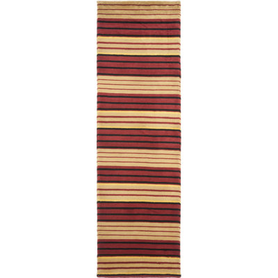 Lexington Hand Tufted Wool Pile Striped Rug
