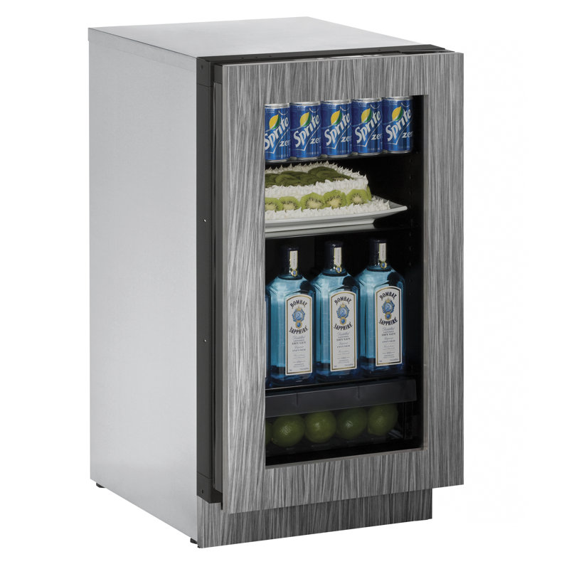 U-Line 17.75'' W Freestanding Mini Fridge, Right