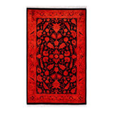 Fine Vibrance One-of-a-Kind 3' 1" X 5' 0" Hand Knotted Area Rug