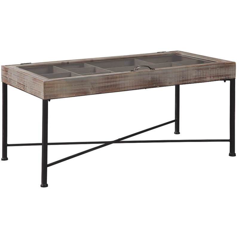 Table basse avec rangement