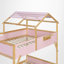 Lit superposé pour enfant avec escalier intégré, éclairage à DEL, design deux tons, contemporain, chambre d'enfant-1513141268-1513141275