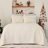 100% Cotton Thin Lightweight Quilt Set Solid Color Bedding Set-913754341-913754360