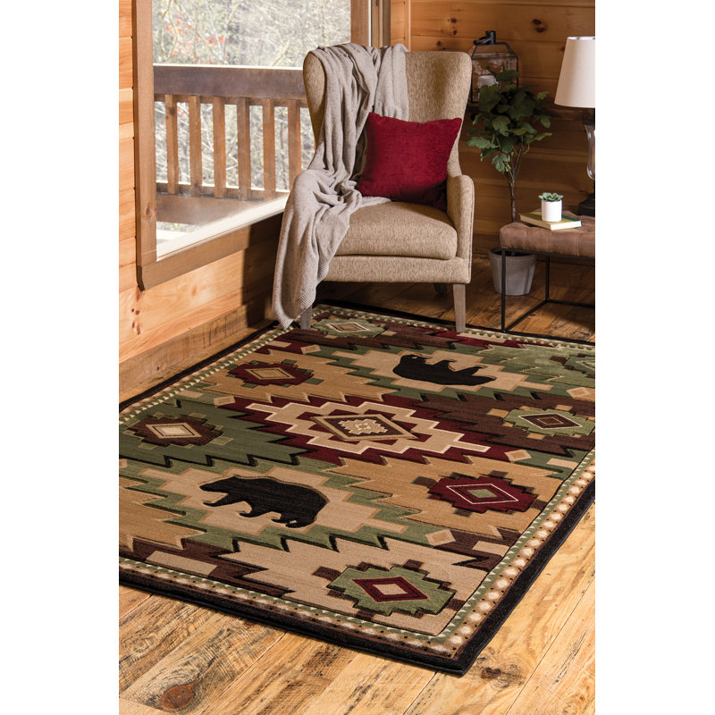 Essary Southwestern Water Resistant Kitchen Mat