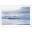 Shore Break 1' Framed Graphic Art Print on Glass