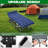 Folding Bed Cot with 3.3 Inch 2 Sided Mattress, 75" x 28" Folding Camping Cots with Carry Bag, Portable Sleeping Cot Guest Bed
