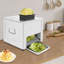 Machine à découper la viande électrique trancheuse à viande en acier inoxydable déchiquetée 110V