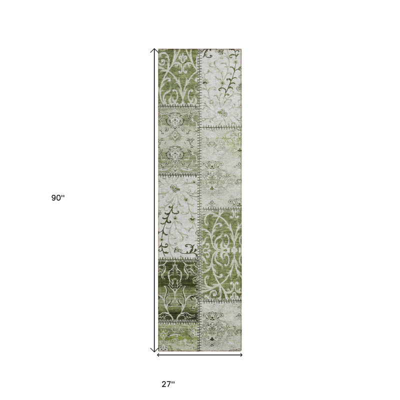 Tapis de couloir d'extérieur 8 pi
