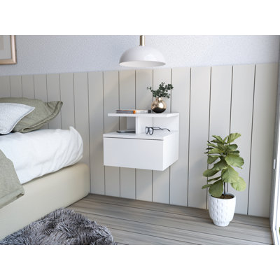 Reister Floating Nightstand Flopini, One Drawer