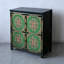 Commode vintage peinte à la main vieillie-129314081-129314082