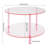 2-Tier Modern Acrylic Coffee Table-1912168019