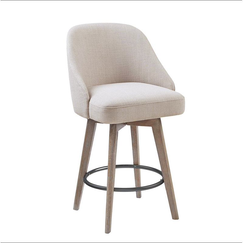 Tabouret de comptoir avec siège pivotant