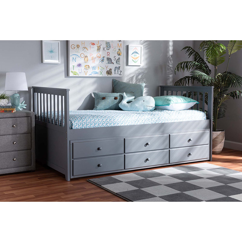 Lit de jour simple avec couchette Lomba