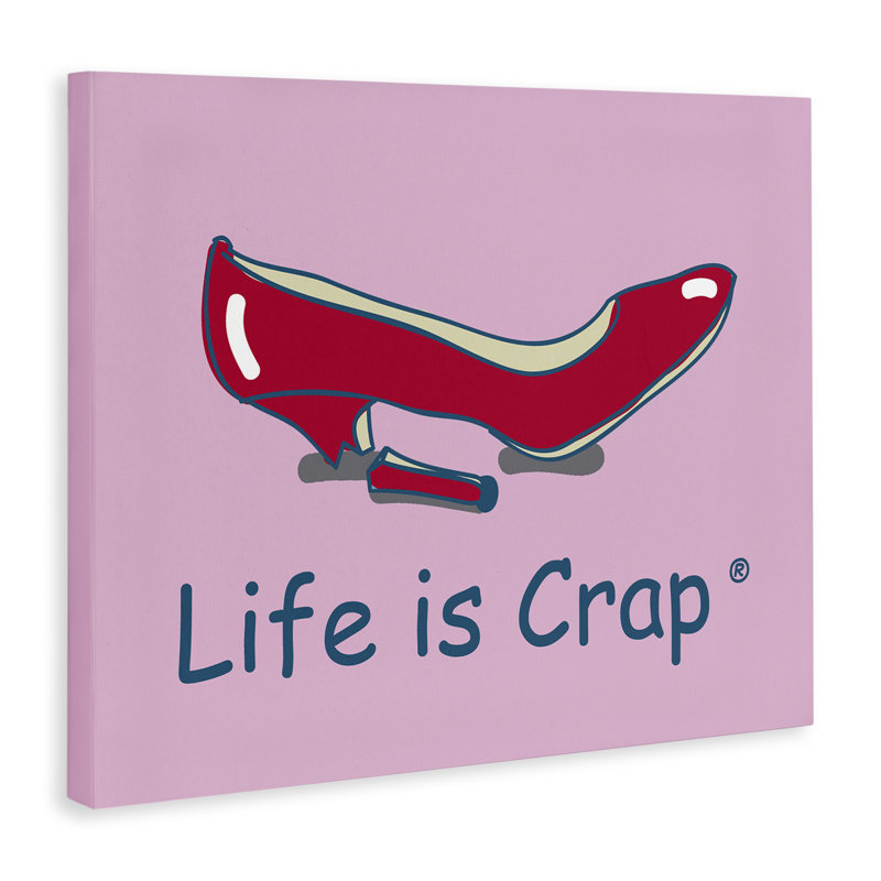 «Broken High Heel Canvas» par LIC, H 24 po x l 30 po