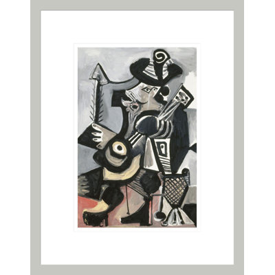 «Musicien» par Pablo Picasso, impression giclée encadrée