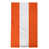 Orange / blanc / orange sélectionné