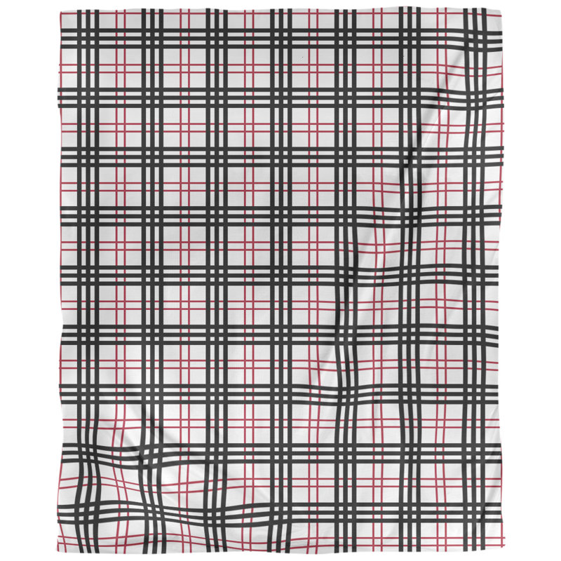 Housse de couette simple Atlanta football Luxury, Polyester brossé, Housse de couette pour lit simple, Blanc / rouge / noir