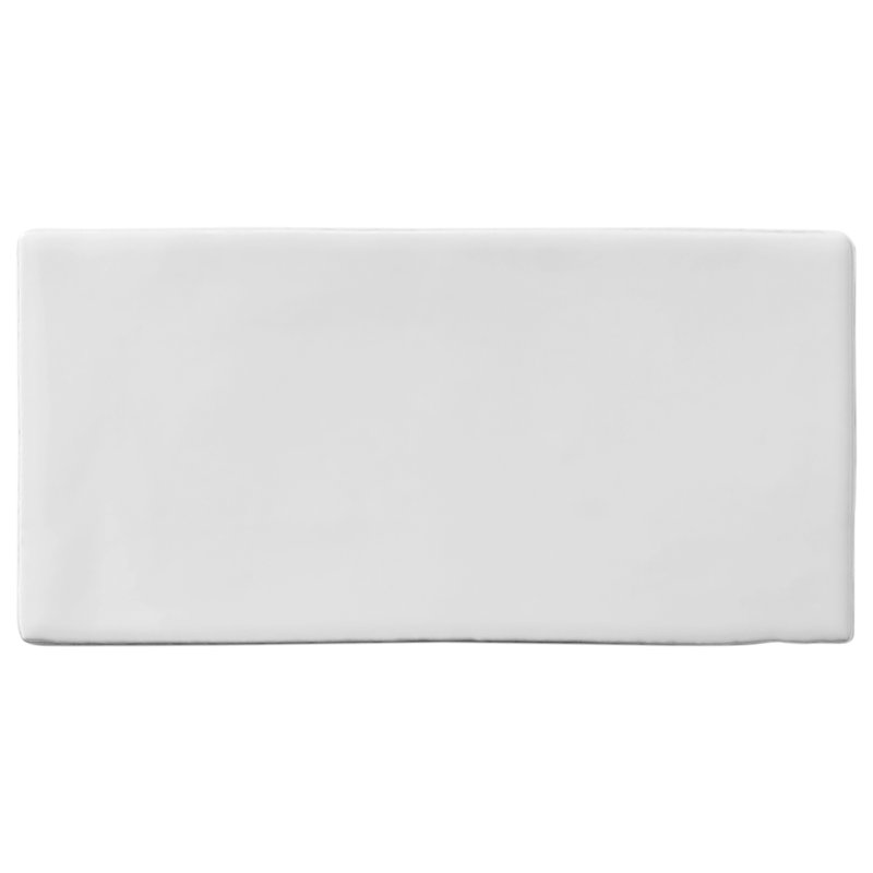 Lancaster 3x6 Polished Ceramic Subway Tile, White