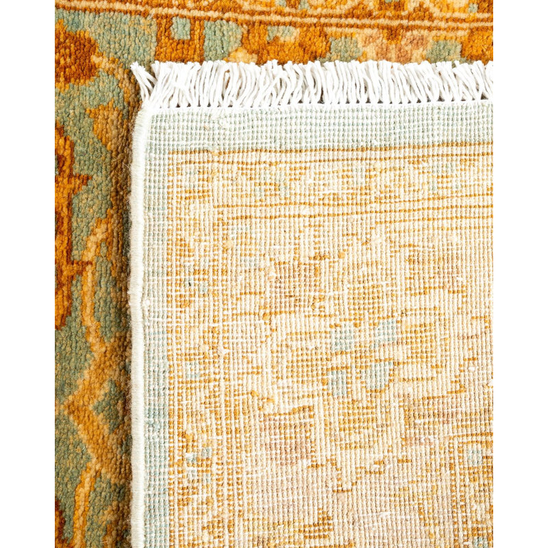 Ottoman One-of-a-Kind 2' 5" X 12' 5" Hand Knotted Area Rug