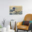 The Great Wave Off Kanagawa From The Series Thirty-Six Views Of Mount Fuji, C.1830-33 Abstract Contemporary Mountain Nature Wall Art Print 1 Piece Wrapped Canvas Wall Art-1942835899