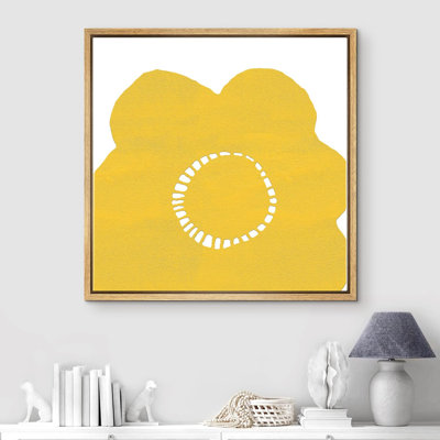 " Minimalist Yellow Daisy "