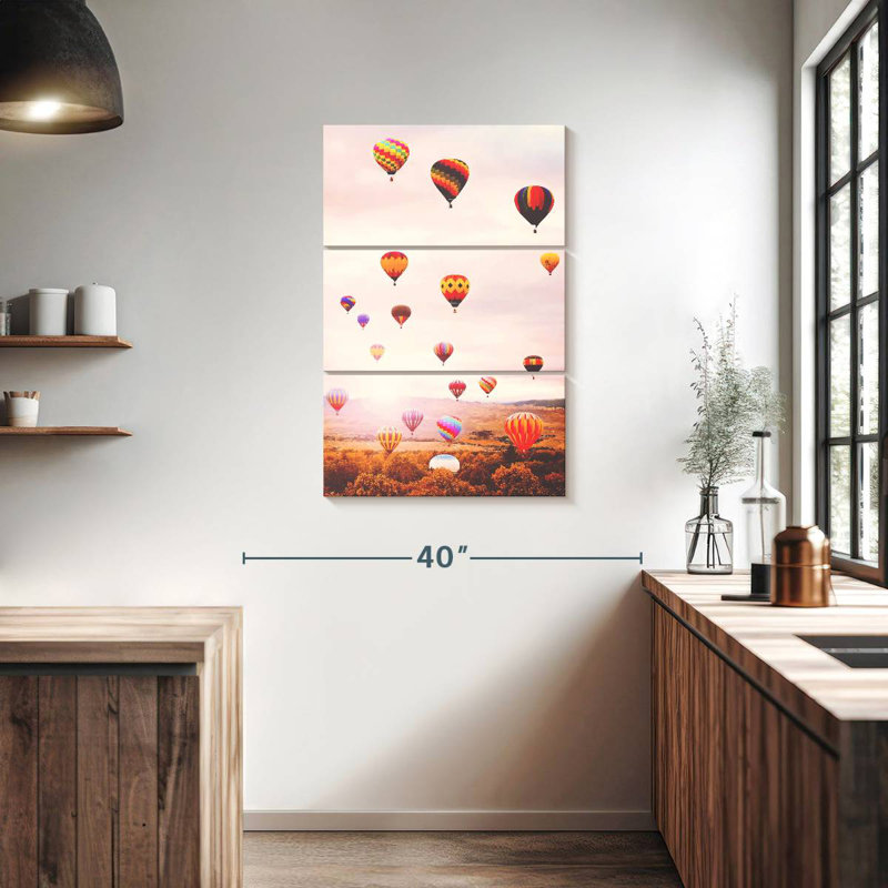 Mehar Balloon Festival Flight, 38" H x 24" W