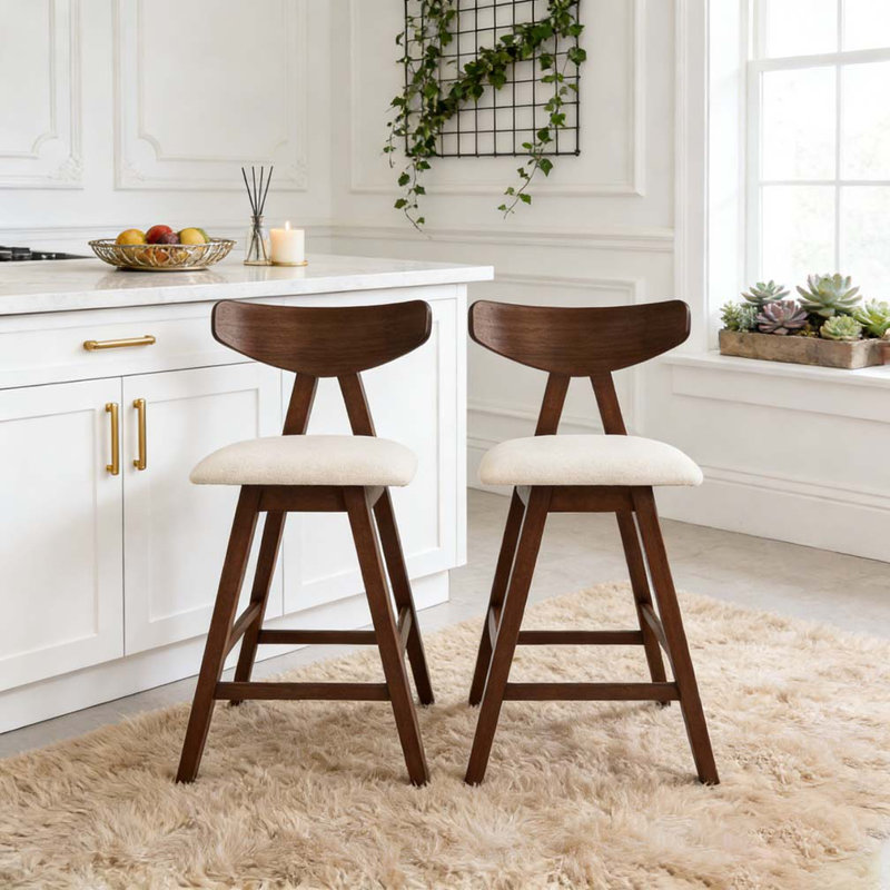 Tabouret de comptoir, Beige clair