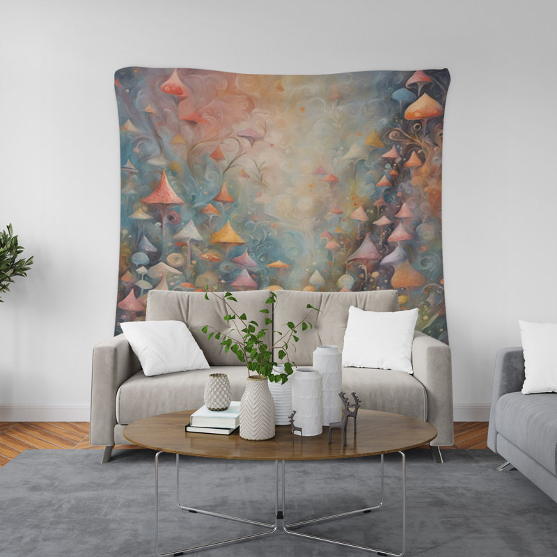 Tapisserie murale, H 60 po x l 51 po