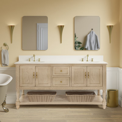 Ensemble de meuble-lavabo double 72 po Hampton