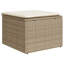Ensemble de canapé de jardin Vidaxl beige