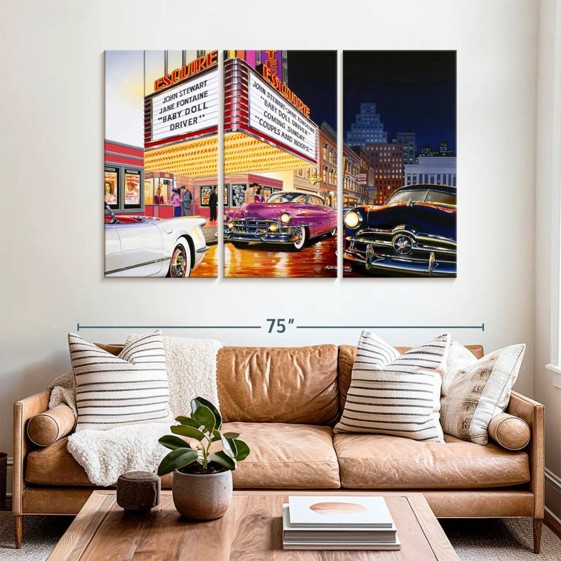 Mehar Esquire Theatre, 42" H x 65" W