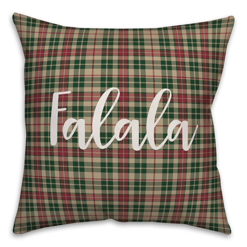  Housse de coussin Falala in Tartan, Housse de coussin