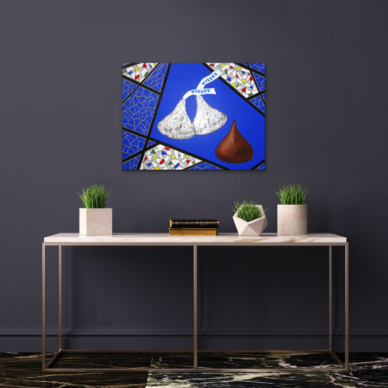 Hersheys Kisses Painting by Eddie Bruckner
