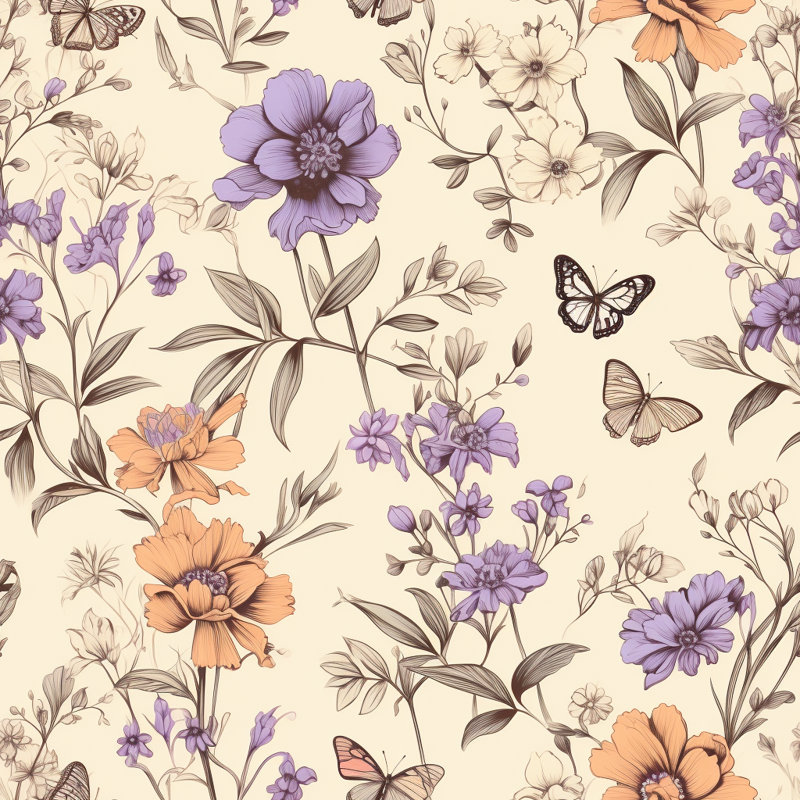 Polyester Floral Comforter, Queen Comforter