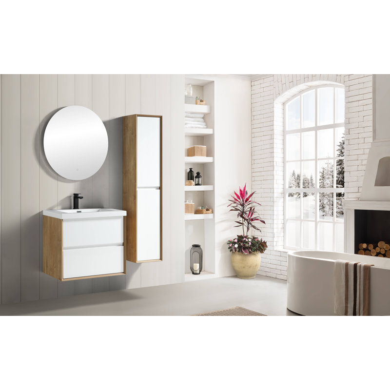 Ensemble de meuble-lavabo simple 23 po Seavy, Blanc