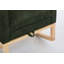 Chaise berçante d'appoint moderne avec pieds en bois massif, dossier haut et poche latérale, fauteuil oscillant rembourré pour le confort et le style-2064323986