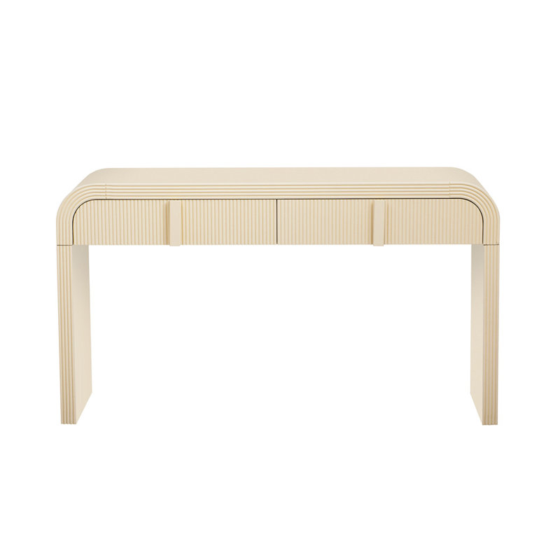 Console de 55 po, Crème abricot