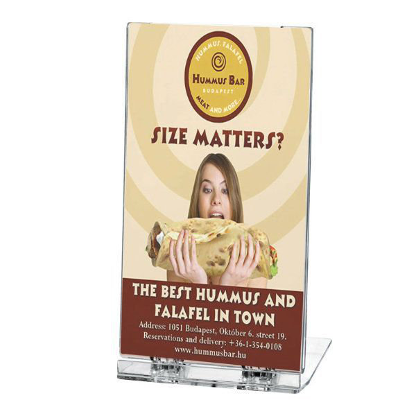 MT Displays Pamplet Rack, 6.26" H x 4.06" W x 3.94" D