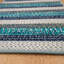 Tapis intérieur / extérieur en polypropylène tressé à la machine Rectangle Amaurion-583066208