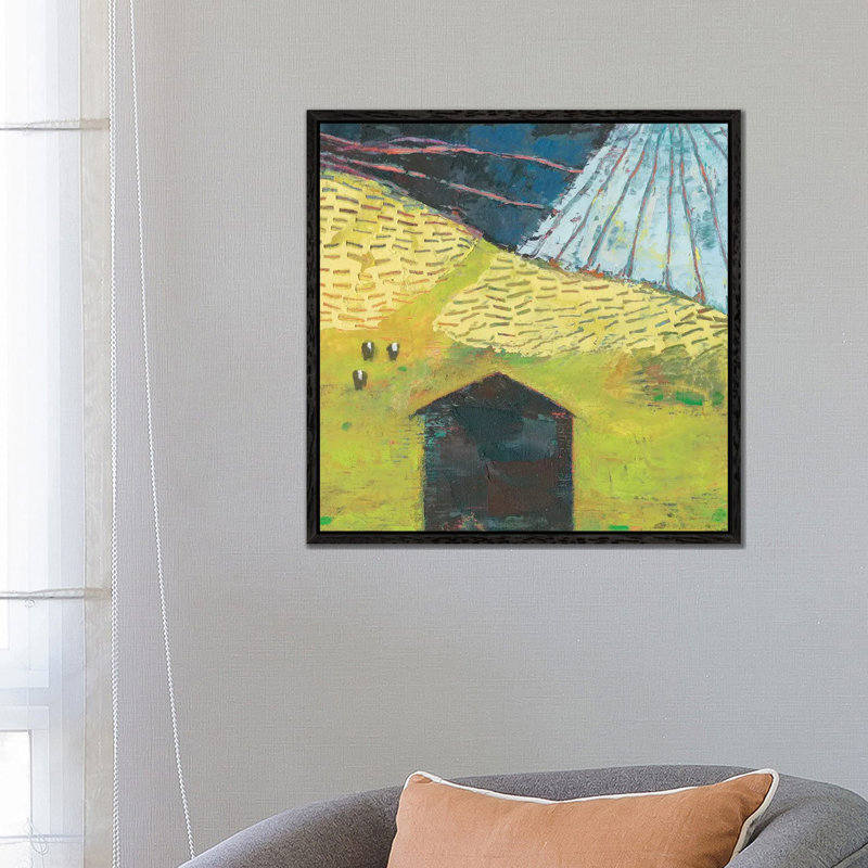 Bear Valley Barn II 1 Piece Wall Art on Canvas, 66.04 cm H x 66.04 cm W, Black Framed