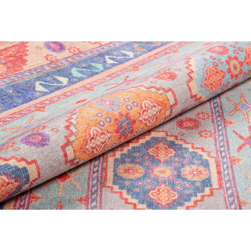 Premium 100% Polyester Area Rug, 6.9 x 10.2 ft | 1850 g/m², 0.2 in Pile Height | Recycled Poly Cotton Underside | Machine Washable at 30°C | Soft, Durable, Eco-Friendly Design for Modern Living Spaces