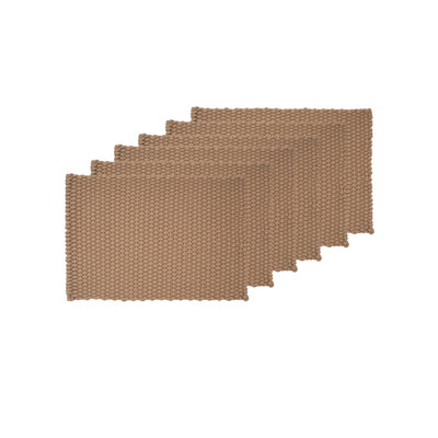 Khaki Rope Placemat S/6