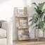 Wood Free Standing Magazine Rack-338352386
