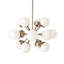 Lustre sphérique spoutnik 16 lumières