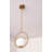 Logue 1 - Light Aged Brass Single Pendant